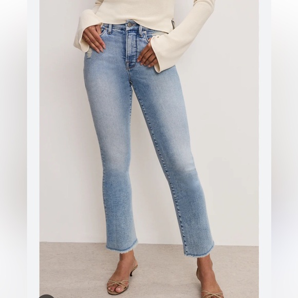 Good American Light Blue Women Jeans - Picture 2 of 11